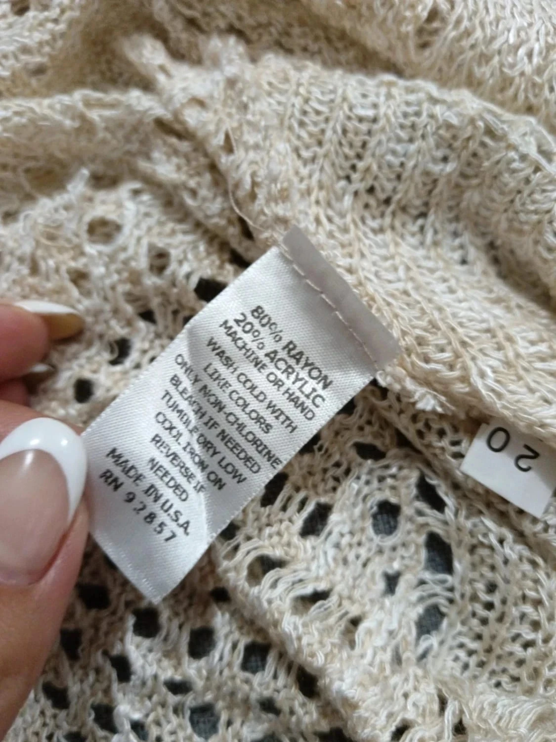 C65 cardigan beige sweet n sirfal L – photo 4